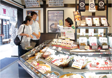 店舗内