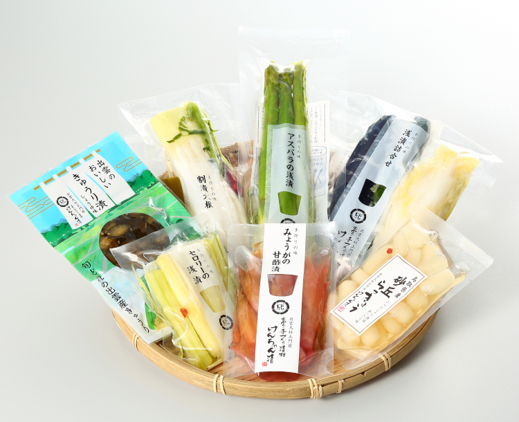 夏のおすすめ漬物7品セット