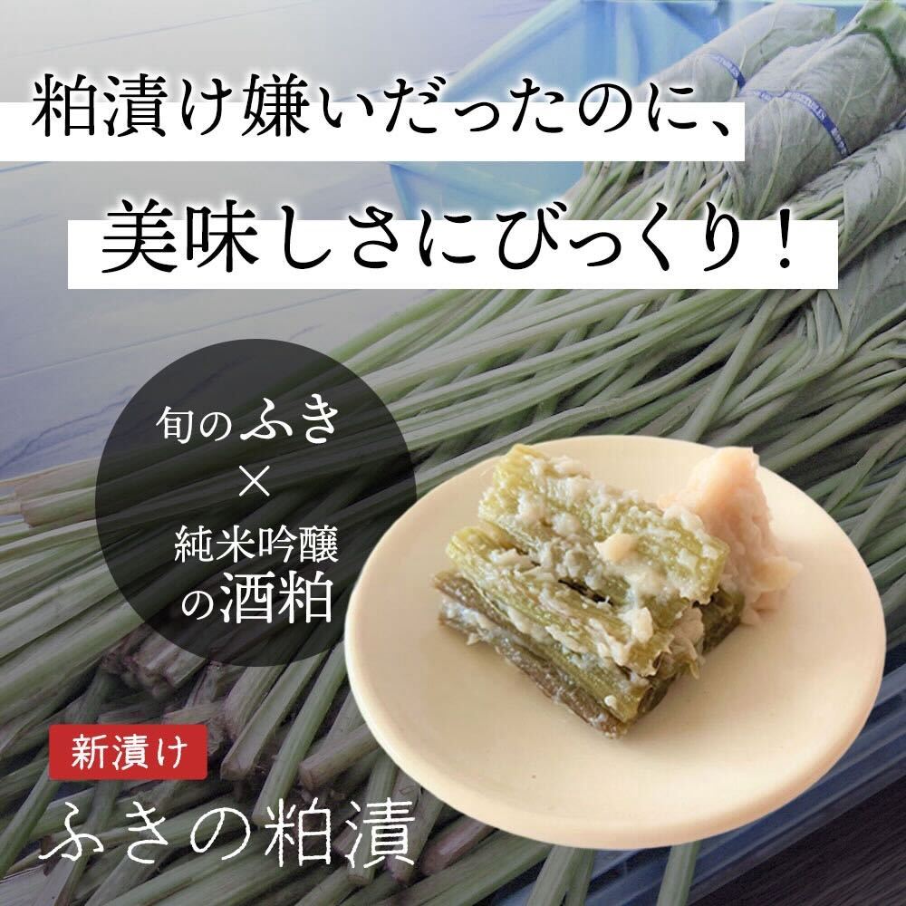 ふきの粕漬